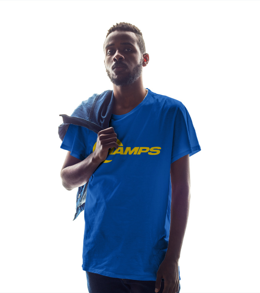 La Champs Danpatrick Yellow Crescent Rams Inspired Merch T-Shirt