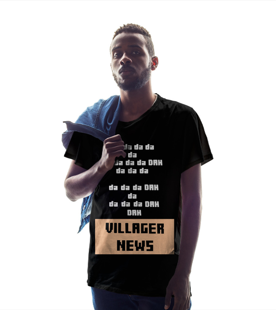 Da Da Da Villager News DAH DAH T-Shirt