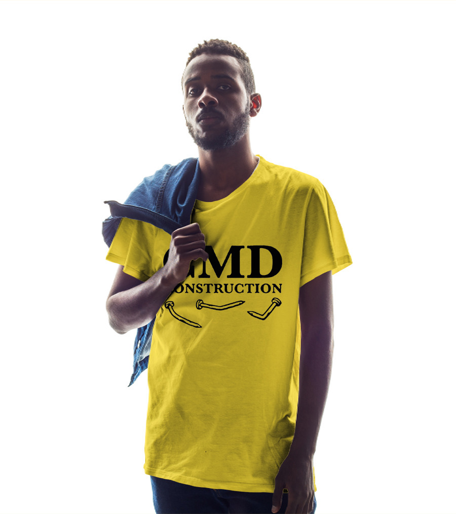 CMD Construction Nails Dude Dad Shop T-Shirt