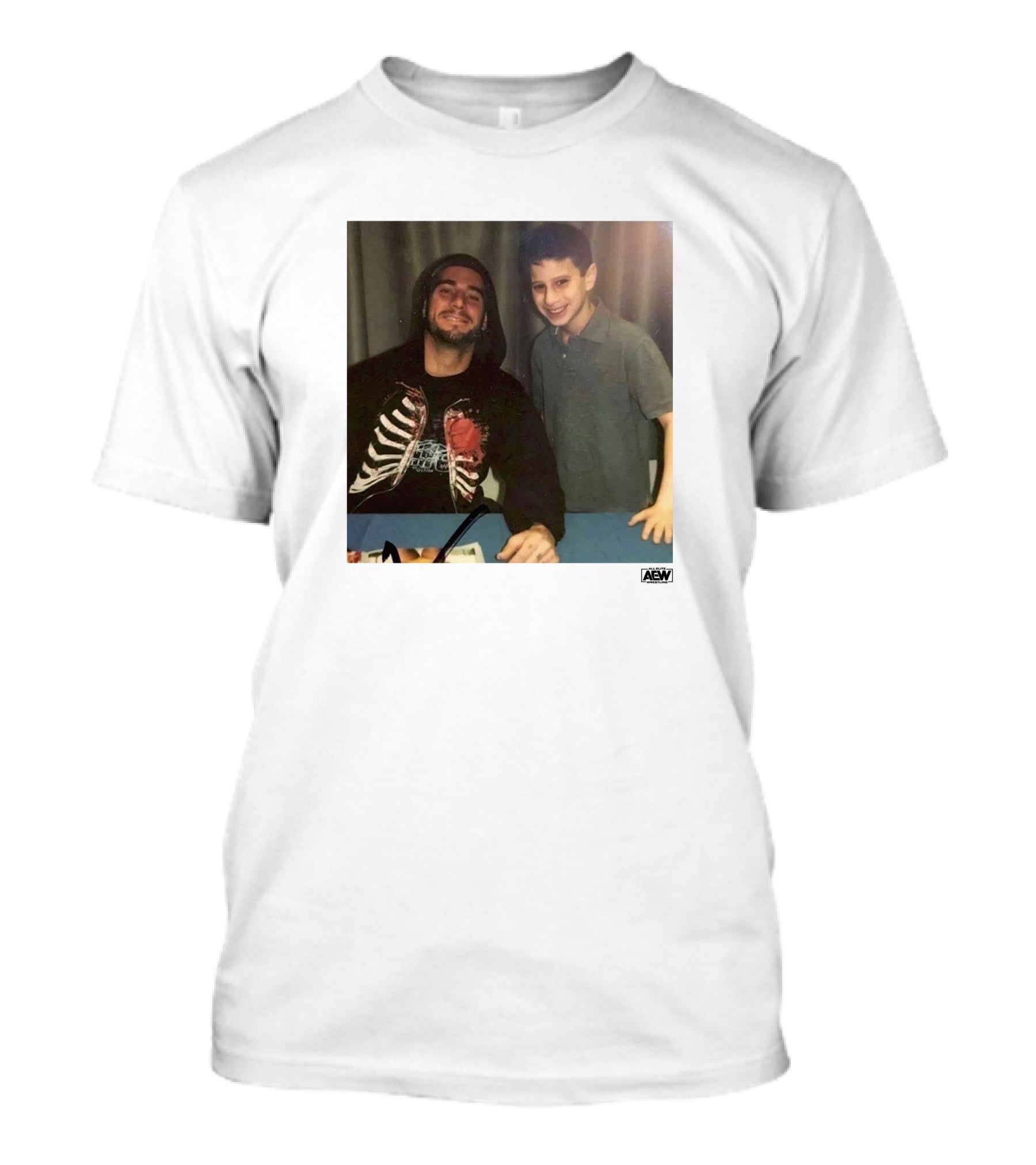 Aew All Elite Wrestling Merch Mjf Meet And Greet Autograph Event With Aew T-Shirt
