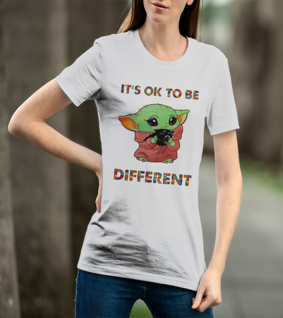 It's Ok To Be Different Carolina Panthers T-Shirt