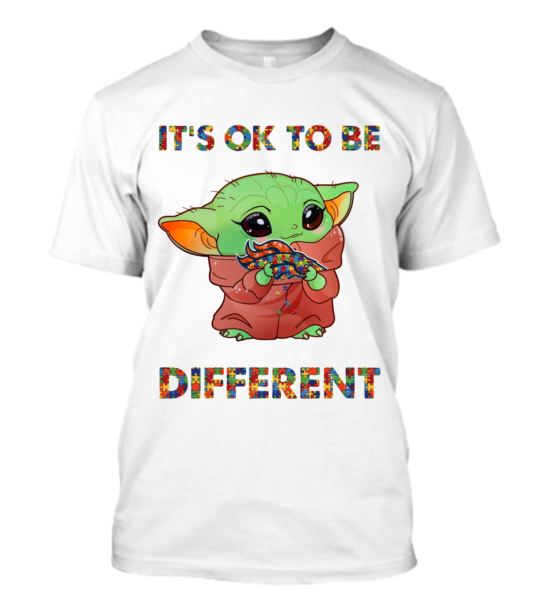 It's Ok To Be Different Denver Broncos T-Shirt