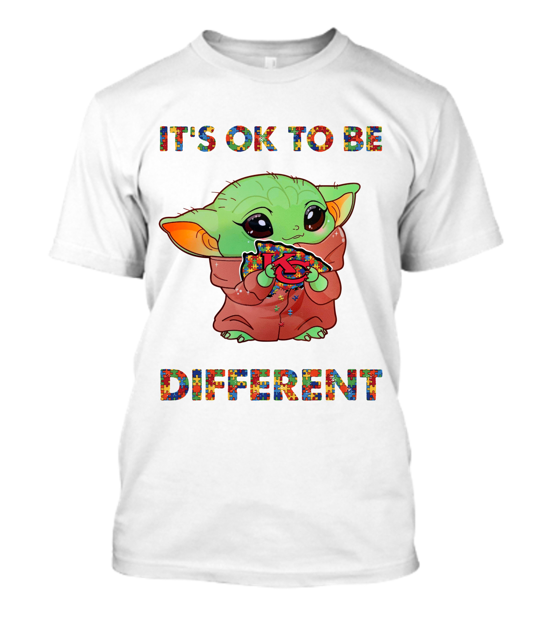 Its Ok To Be Different Kansas City Chiefs T-Shirt