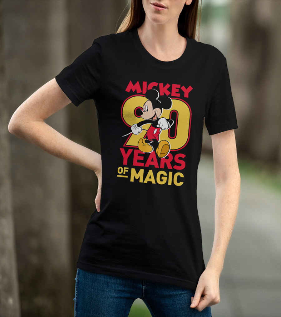 Mickey Mouse 90 Years Of Magic Disney T-Shirt