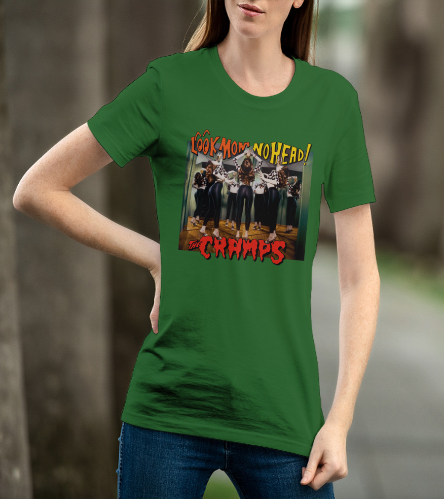 Look Mom No Head The Cramps Mirror Reflections T-Shirt