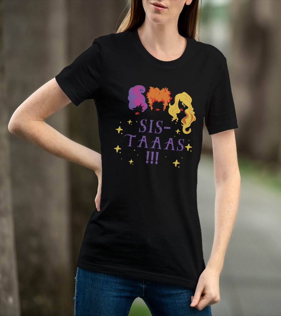 Sis Taaas Magic Hair Trio With Stars T-Shirt