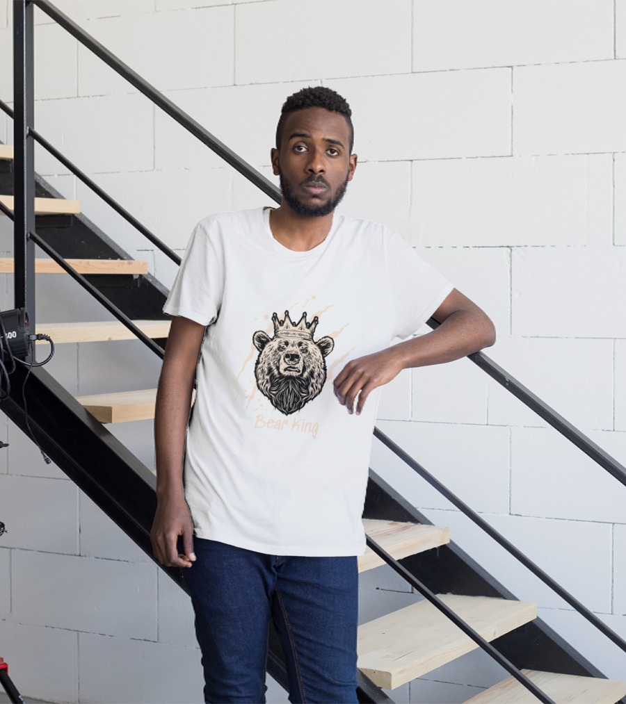 Bear King Crowned Majesty T-Shirt