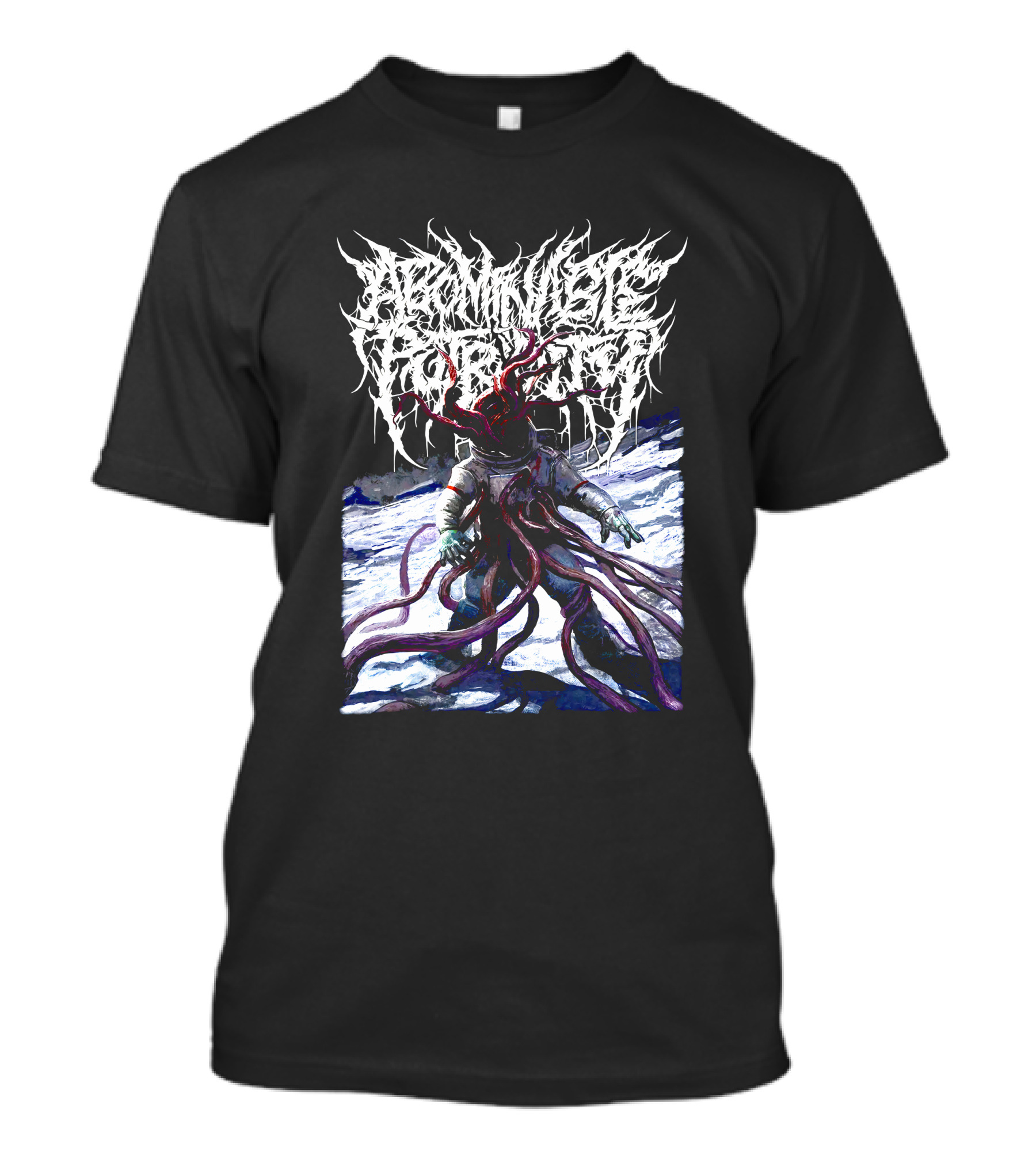 Deep Space Penetration Tentacle Cosmic Scene T-Shirt