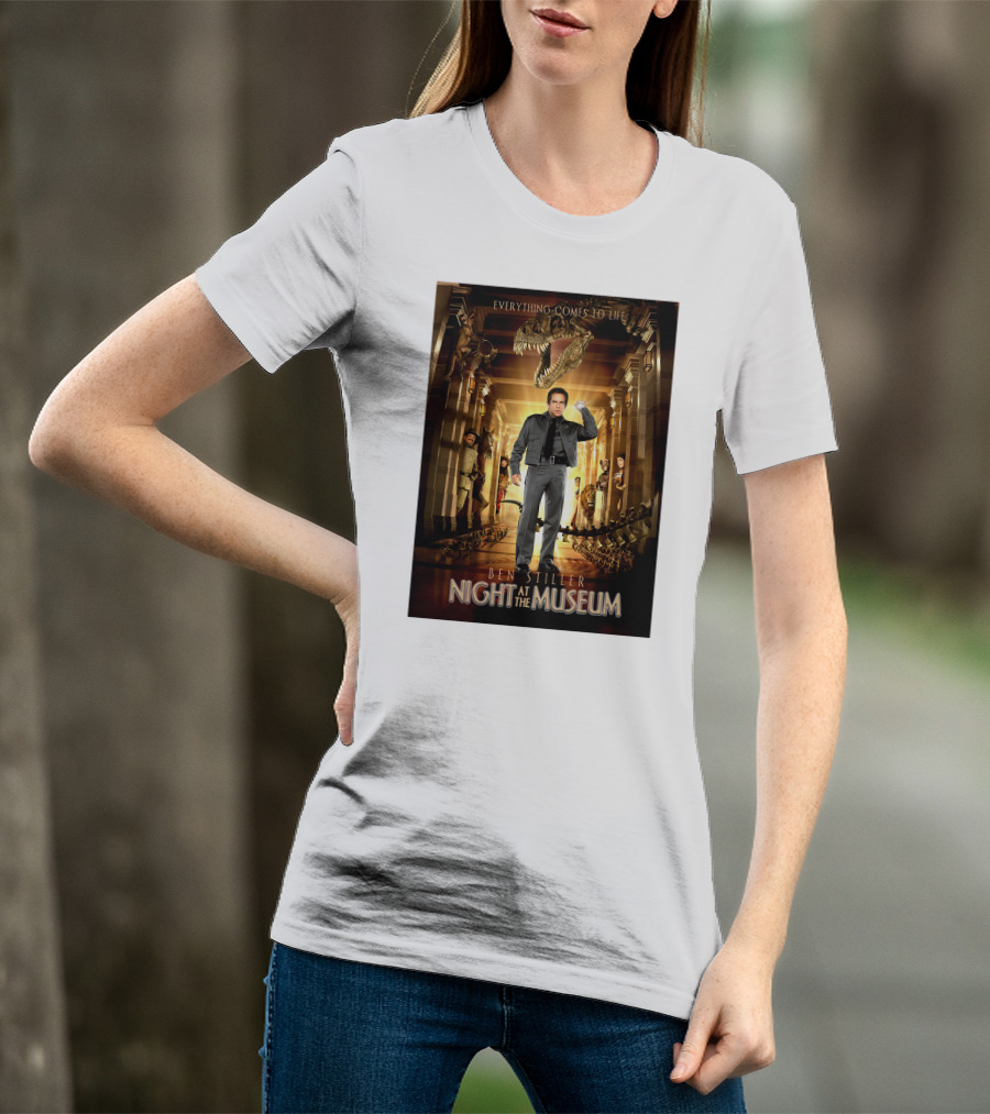 Night At The Museum Everything Comes To Life Ben Stiller T-Shirt