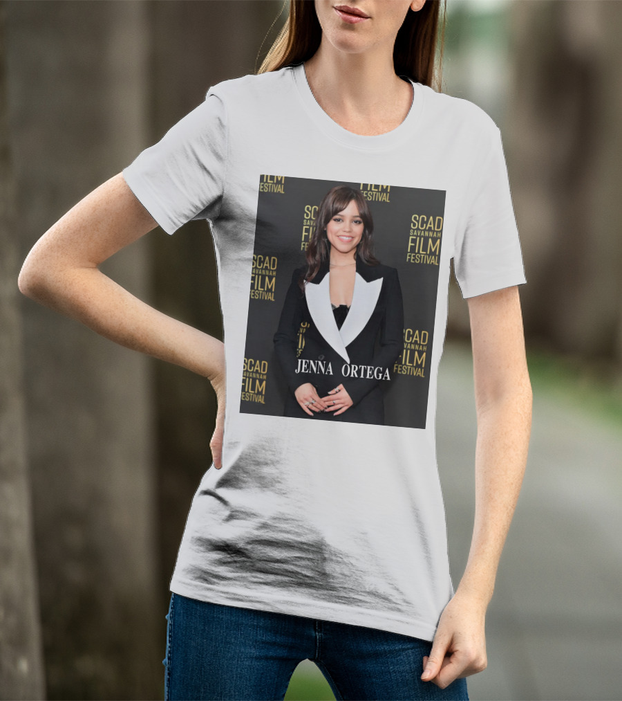 SCAD Savannah Film Festival Jenna Marie Ortega Wednesday Netflix Fashion T-Shirt