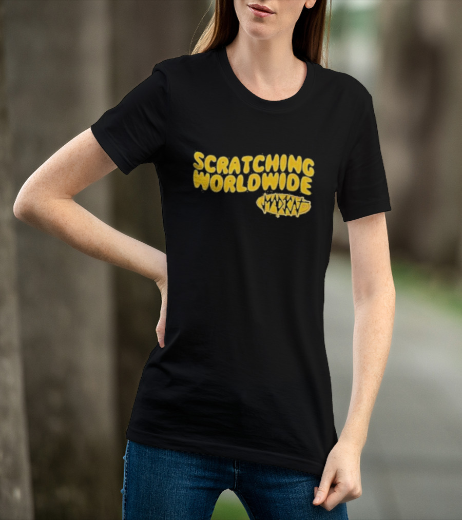SCRATCHING WORLDWIDE MADKAT T-Shirt
