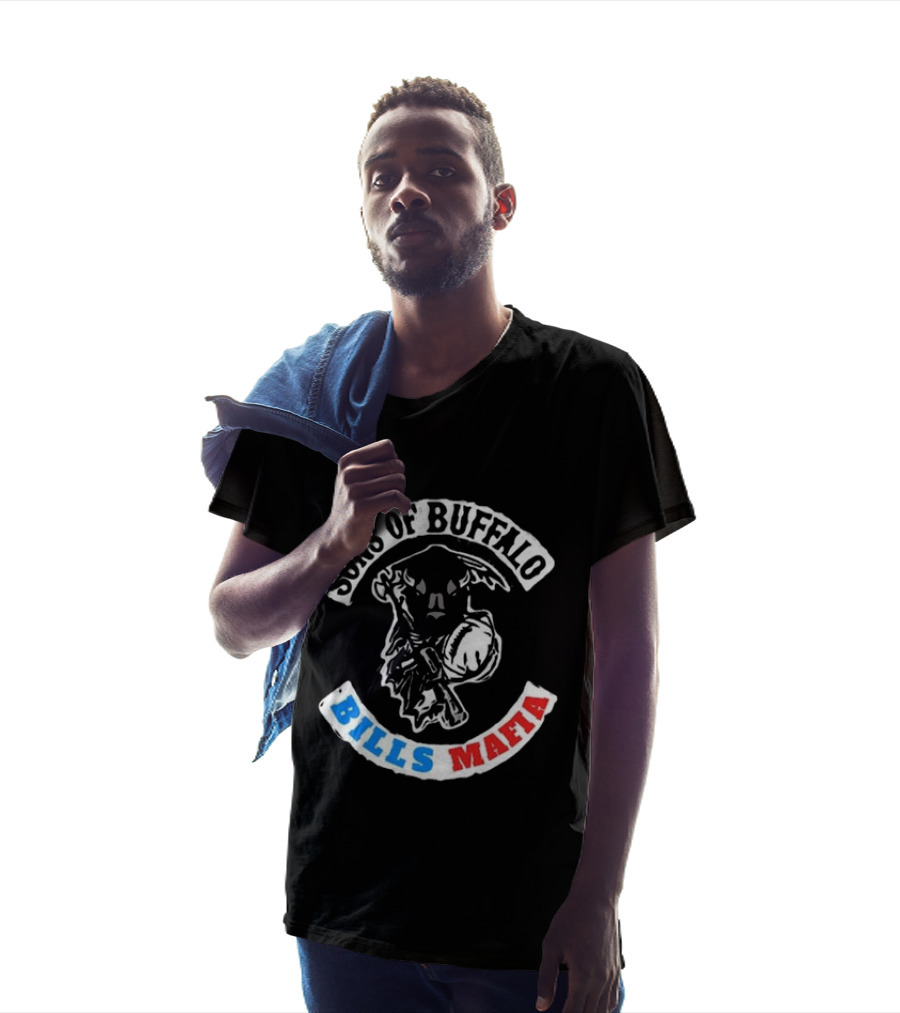 Sons Of Buffalo Bills Mafia Football Fan Crew T-Shirt