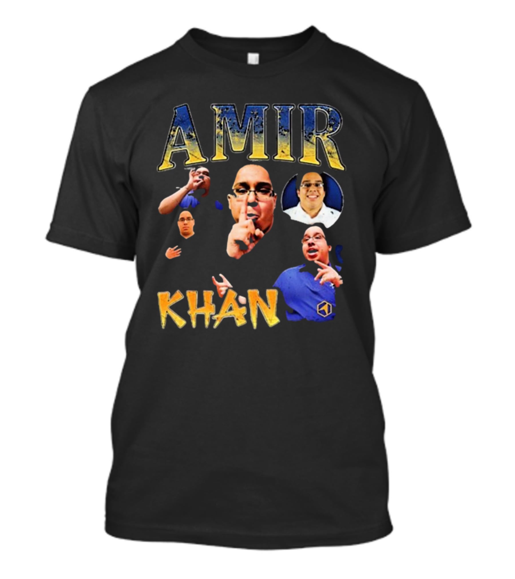 Amir Khan Retro McNeese State Players 2025 John Fanta T-Shirt