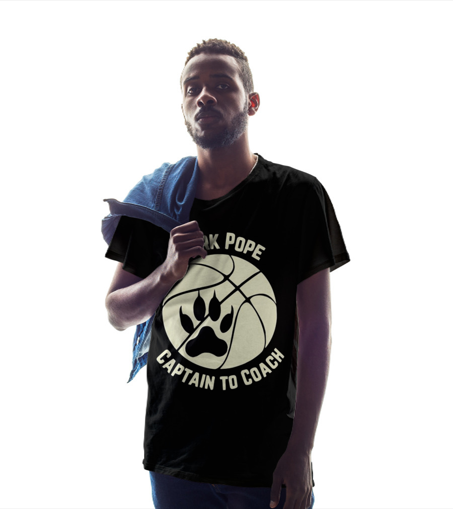 Mark Pope Captain To Coach Kentucky Basketball Legend T-Shirt