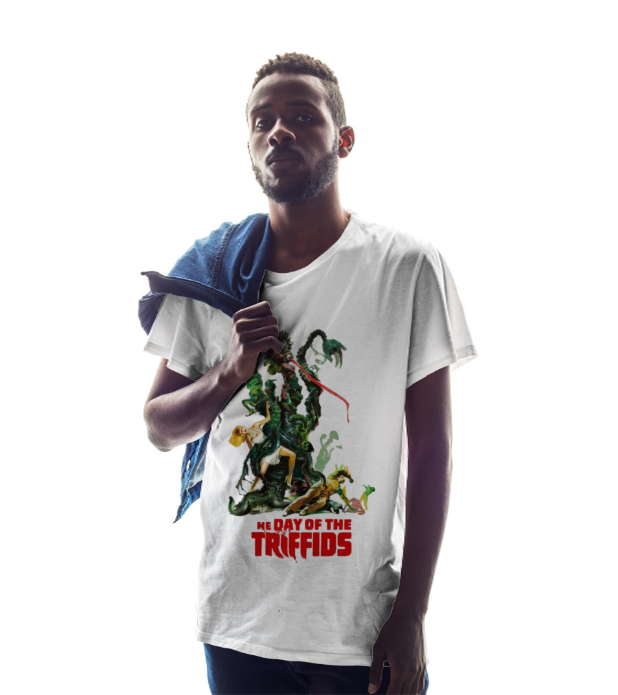 The Day Of The Triffids Classic Movie Horror Imagery T-Shirt