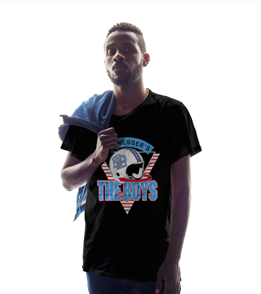 Tennessee's The Boys Football Helmet T-Shirt