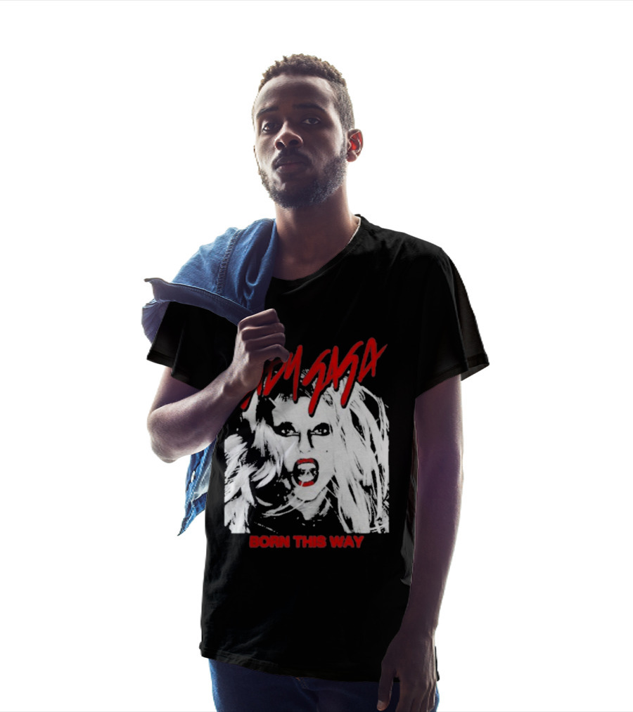 Lady Gaga Born This Way Artwork T-Shirt