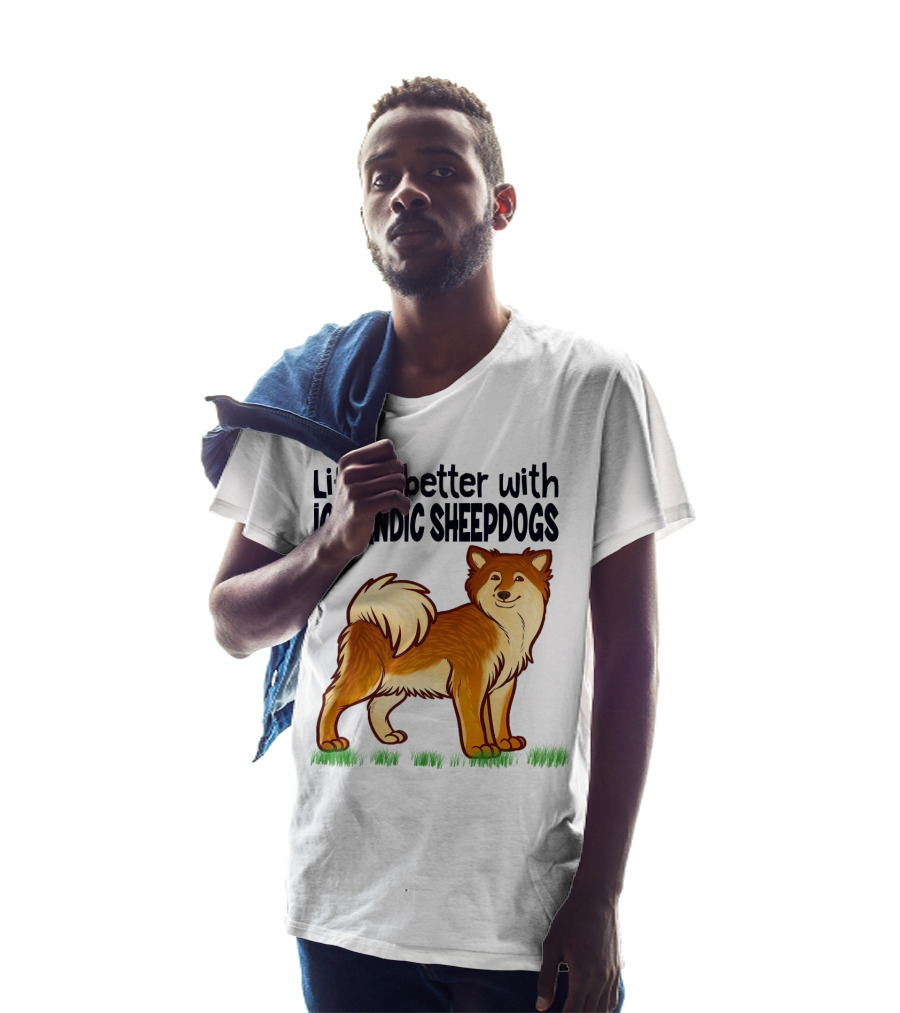 Life Is Better With Icelandic Sheepdogs T-Shirt