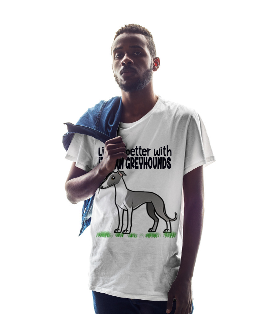 Life Is Better With Italian Greyhounds For Dog Lovers T-Shirt