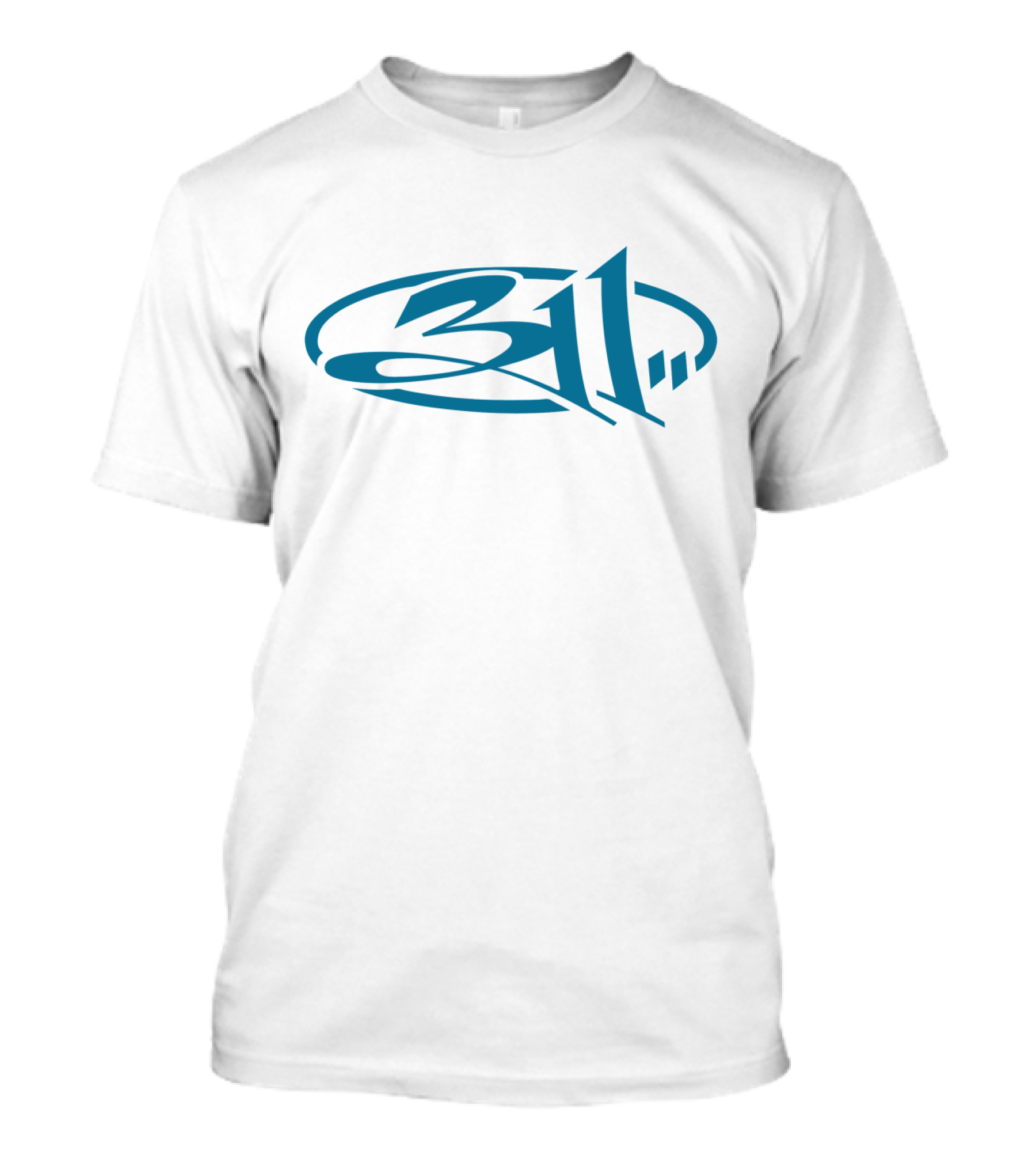 311 Band Logo Iconic Teal Oval T-Shirt