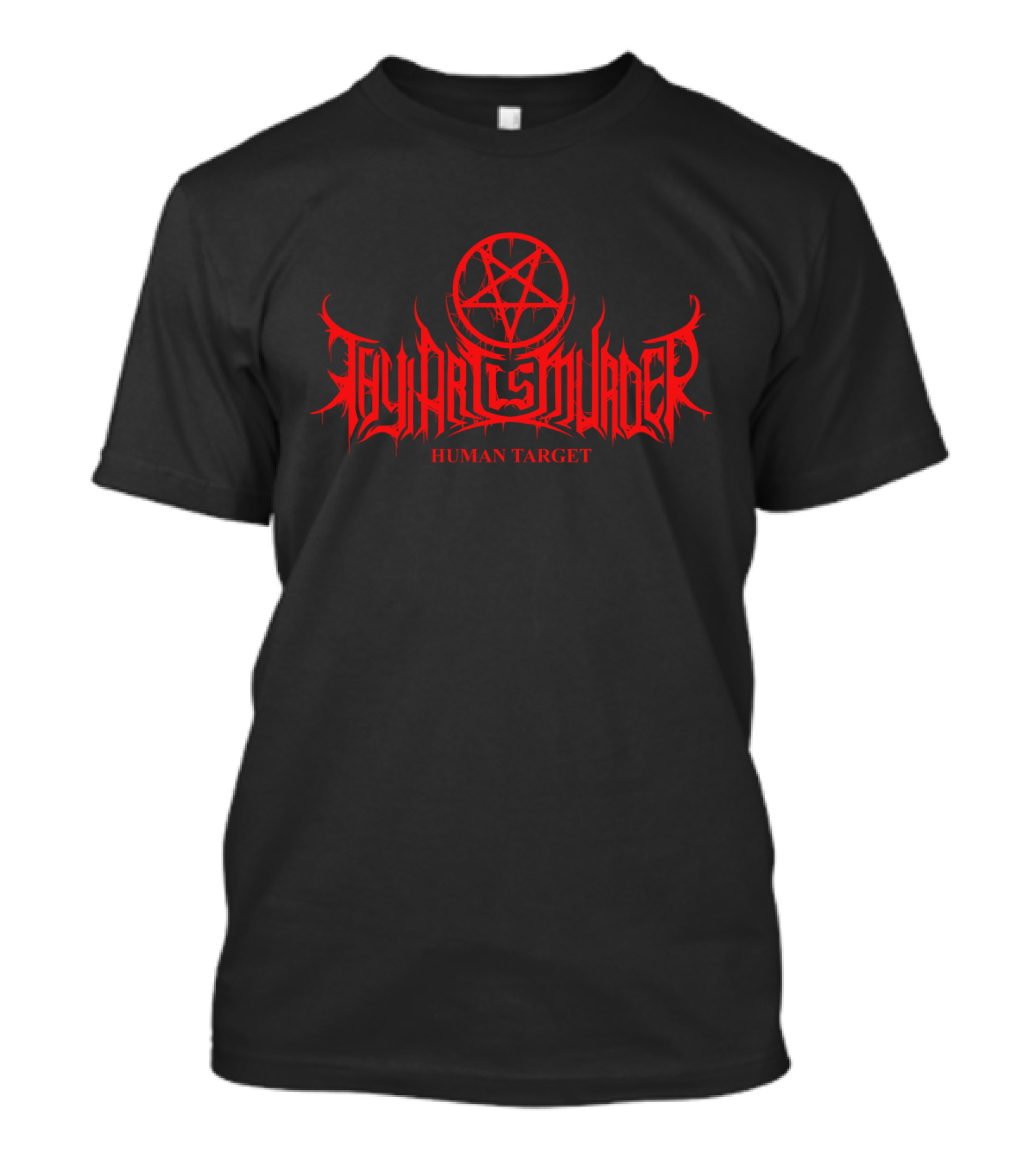 Thy Art Is Murder Human Target Logo Pentagram Merch T-Shirt
