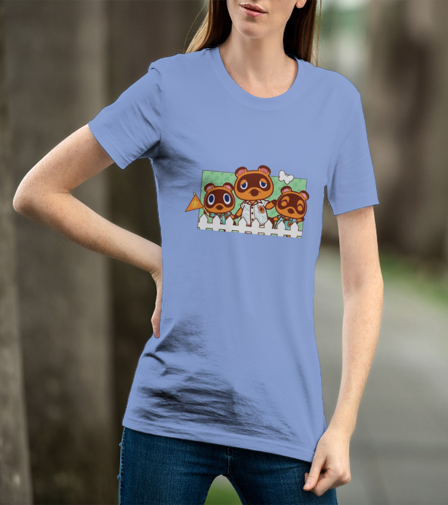 Animal Crossing New Horizons Tom Nook And Timmy And Tommy Trio Merch T-Shirt