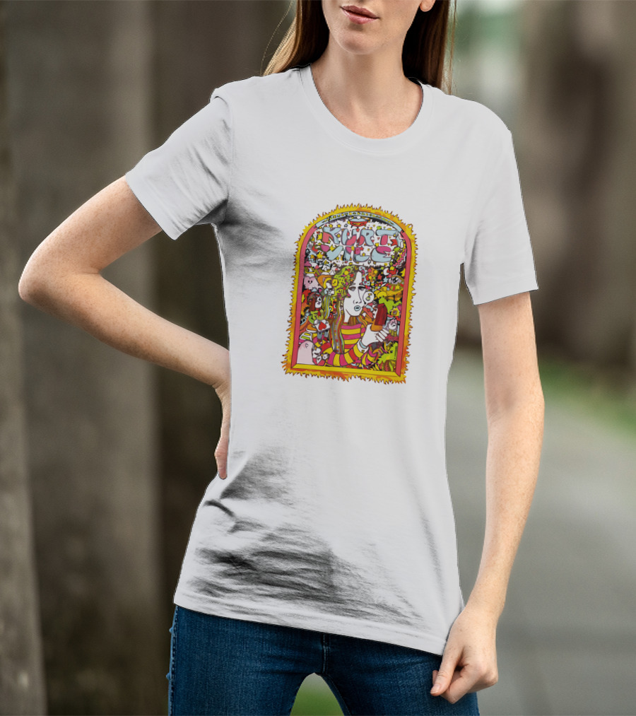 Kurt Vile Psychedelic Ice Cream T-Shirt