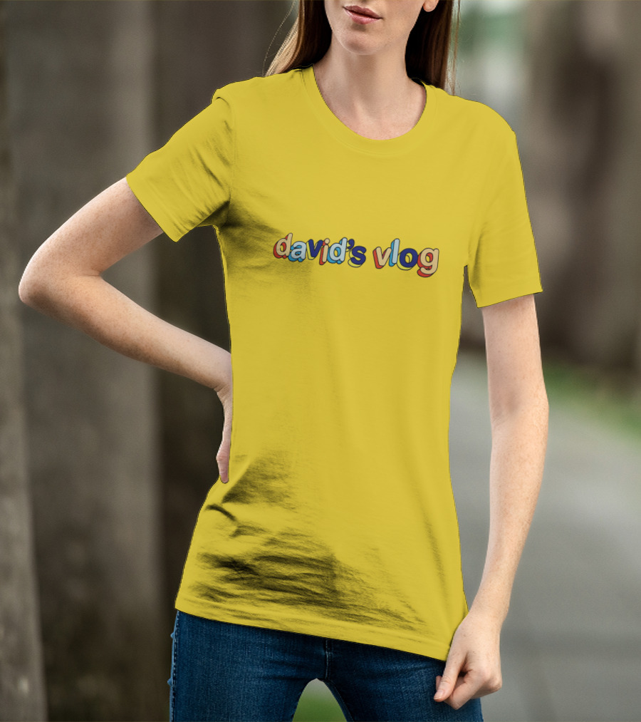 David's Vlog Merchandise T-Shirt