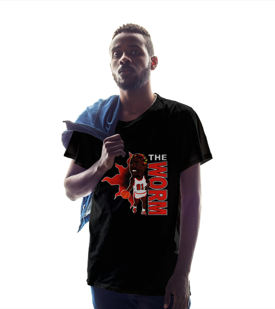 The Worm 91 Basketball Legend T-Shirt