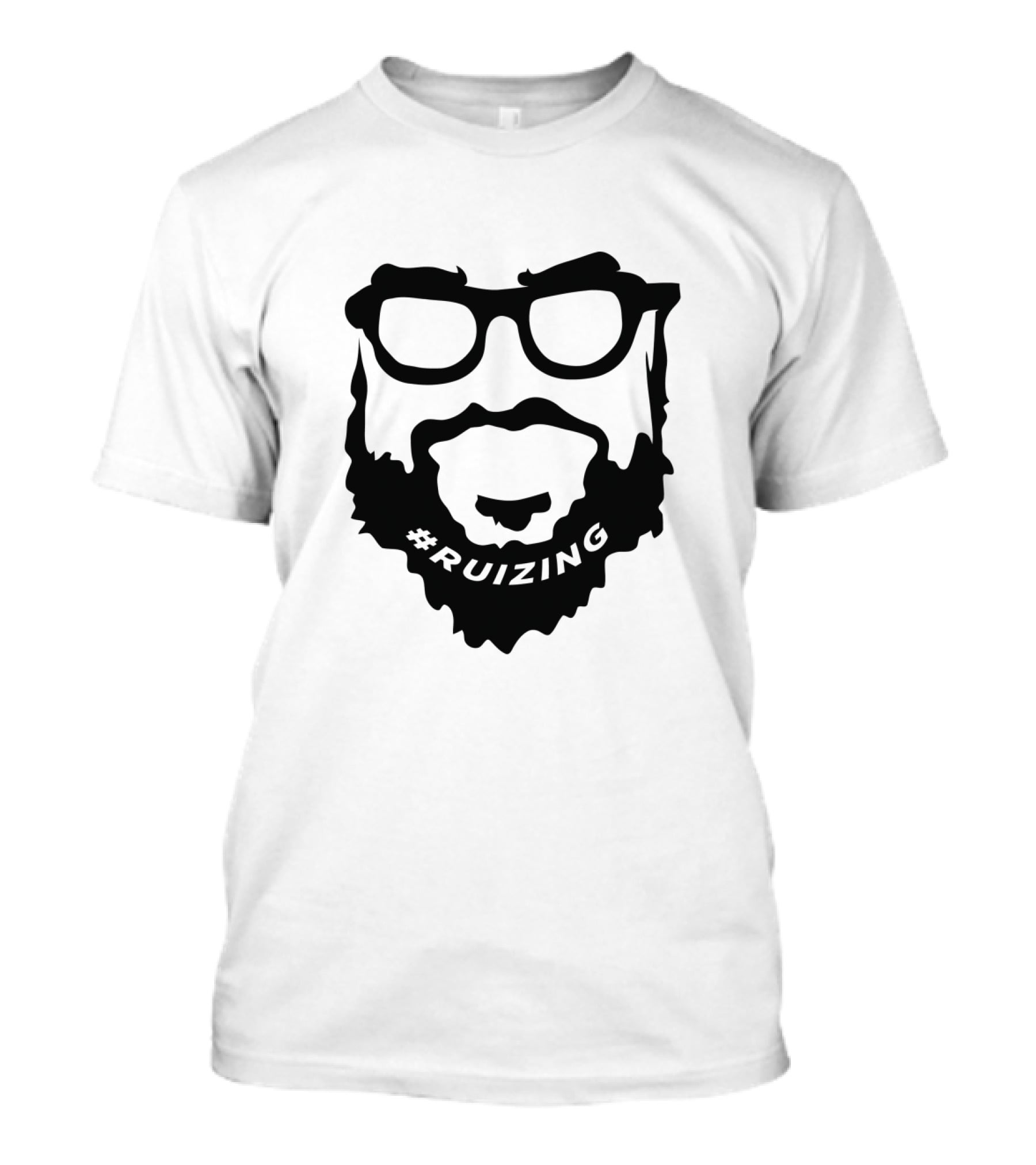 Ruizing Carl Ruiz Beard And Glasses T-Shirt