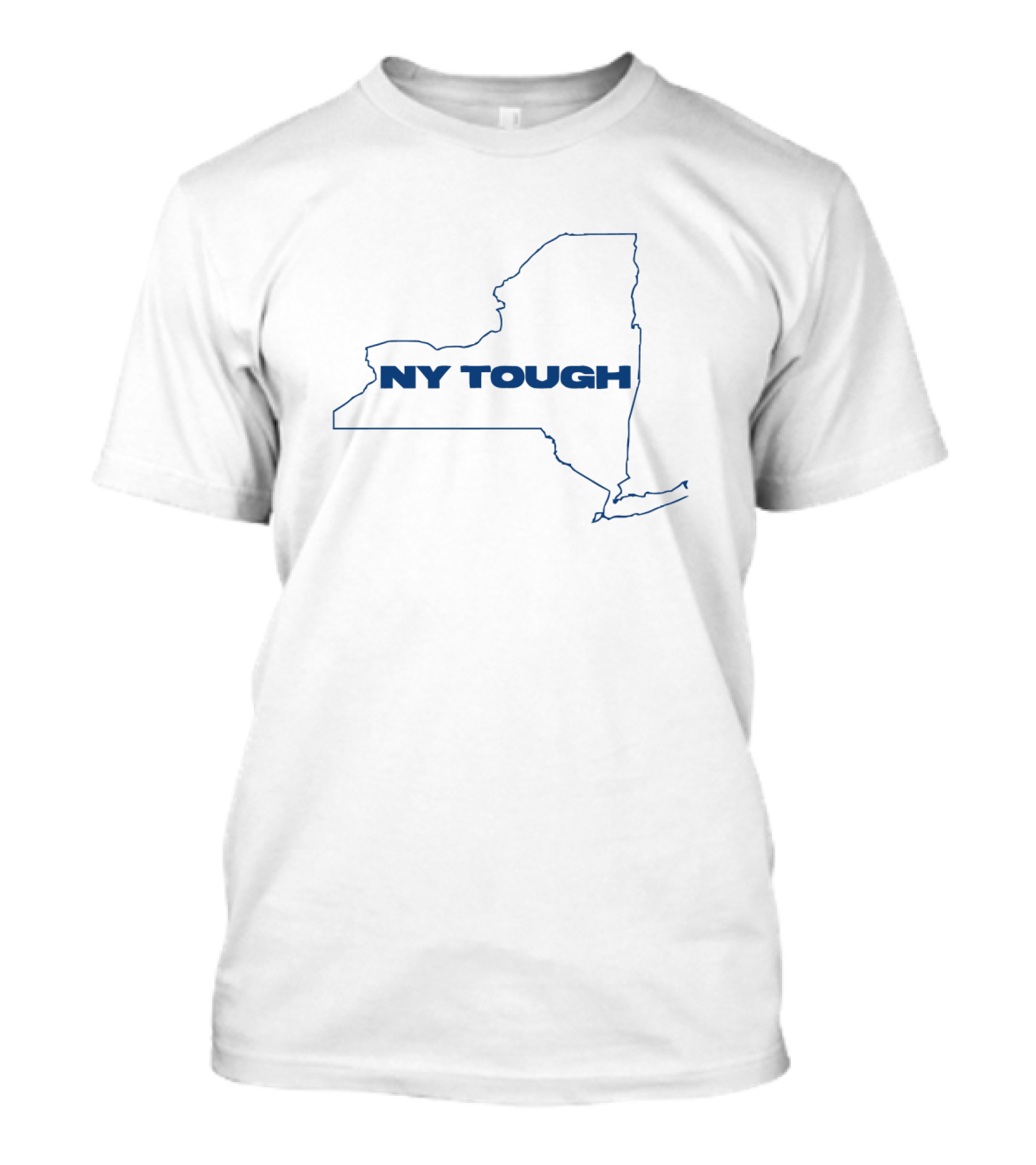 NY Tough New York State Outline T-Shirt