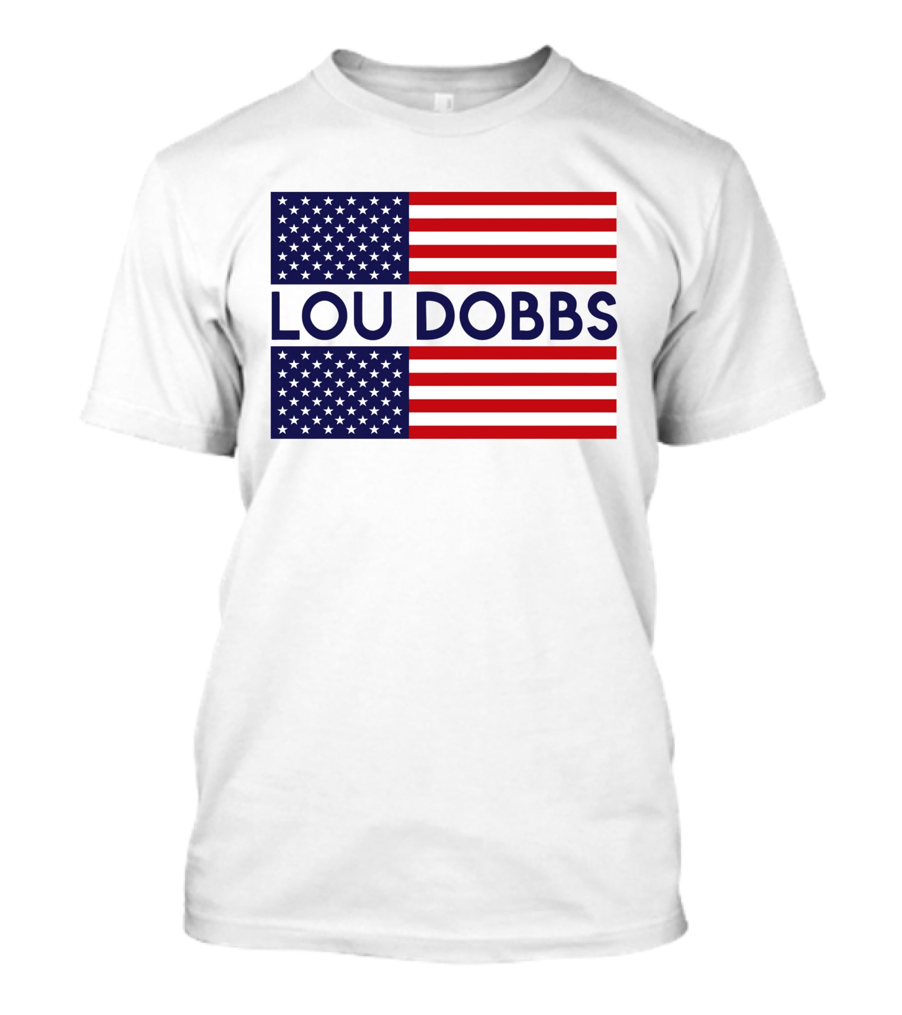 LOU DOBBS American Flag T-Shirt