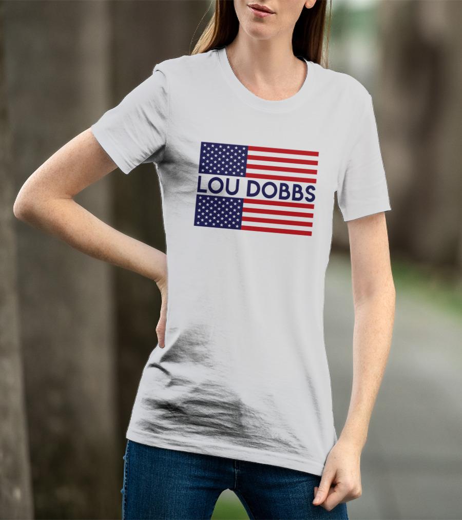 LOU DOBBS American Flag T-Shirt