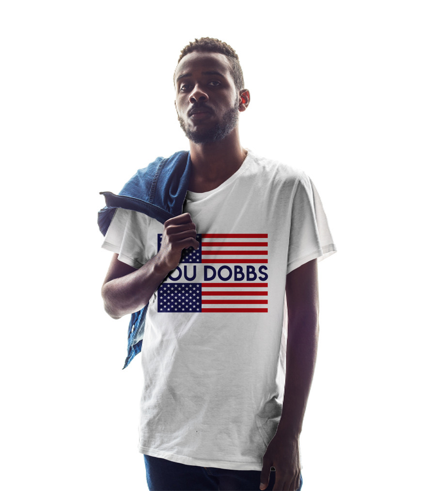 LOU DOBBS American Flag T-Shirt