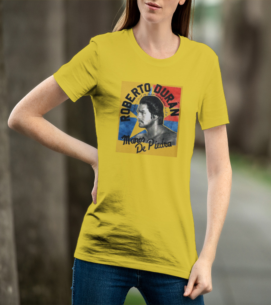 Roberto Durán Manos De Piedra Retro Boxing Legend Classic T-Shirt
