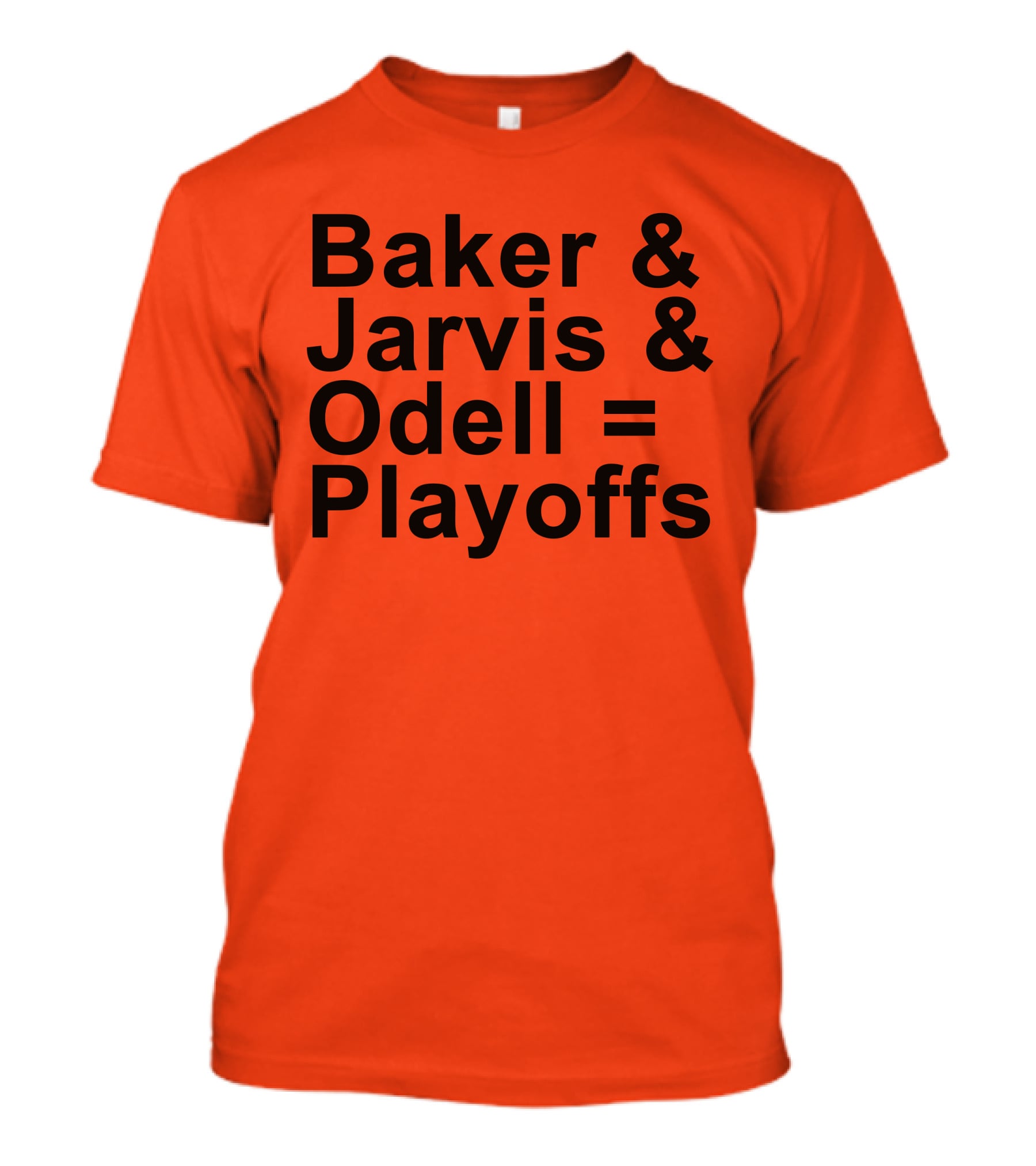 Baker Jarvis Odell Playoffs T-Shirt