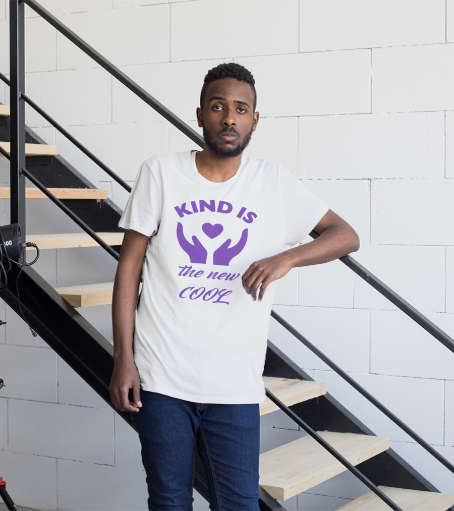 Kind Is The New Cool Hands Heart T-Shirt