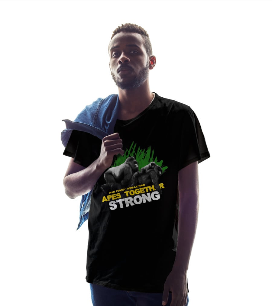 Dian Fossey Gorilla Fund Apes Together Strong T-Shirt