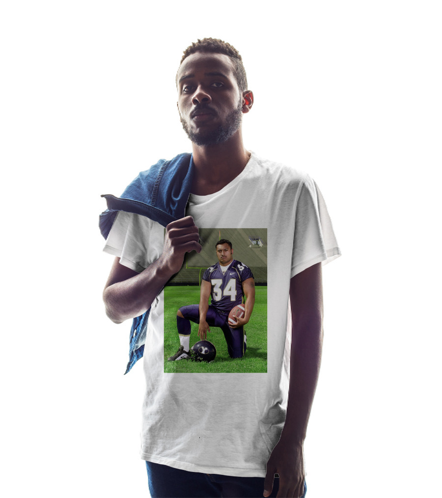 Lane Lunt Kalani BYU Football 34 T-Shirt