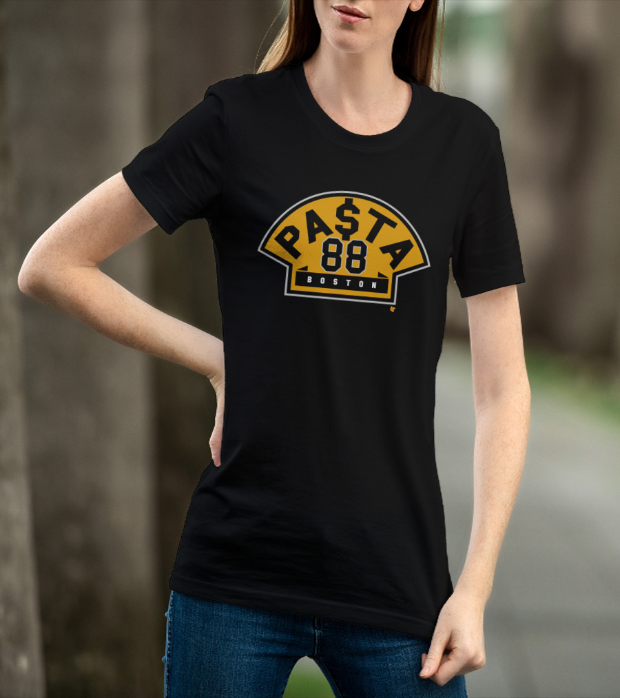 Pa$ta 88 Boston David Pastrnak T-Shirt