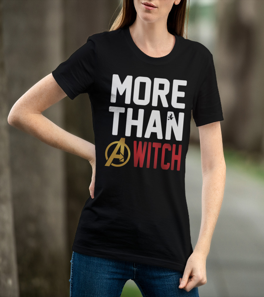 More Than A Witch Avengers Halloween T-Shirt