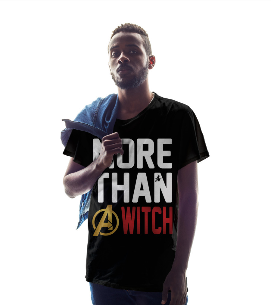 More Than A Witch Avengers Halloween T-Shirt