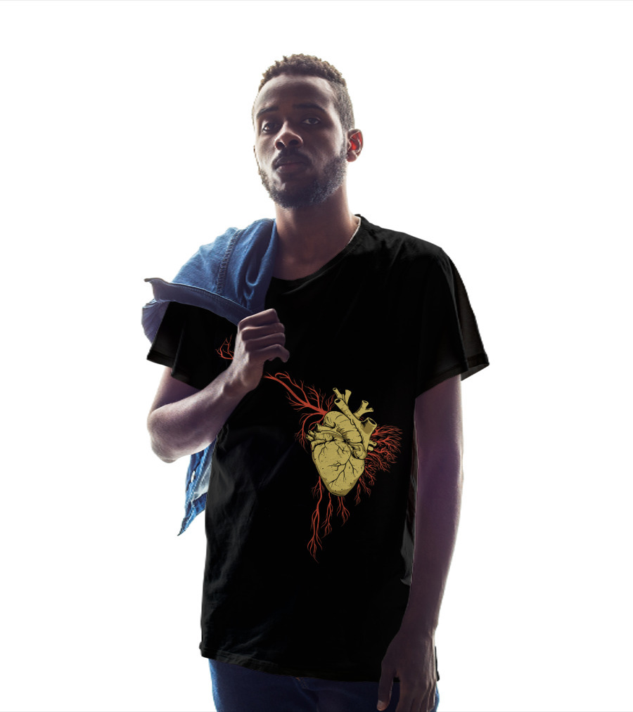 Heart Hispanic Heritage Month National Latino Culture Anatomical Heart T-Shirt