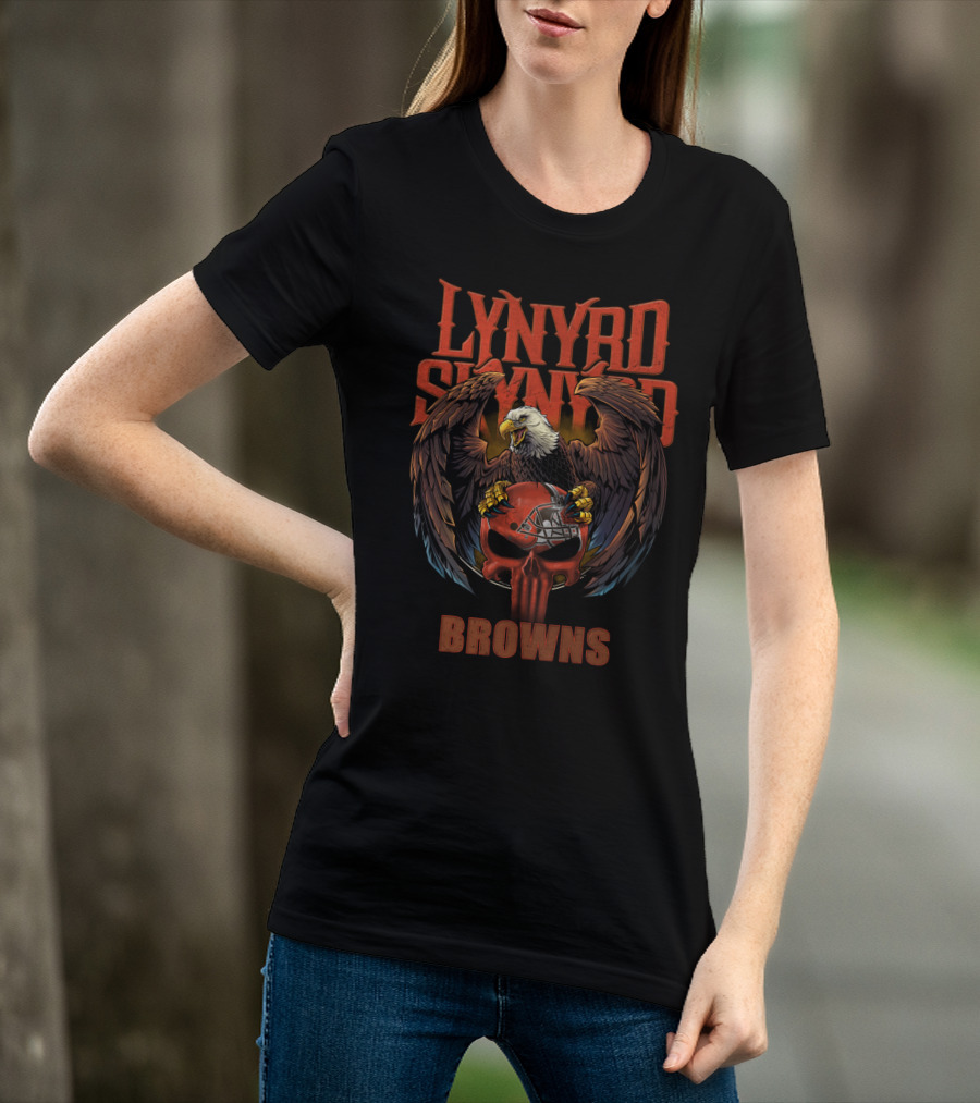 Lynyrd Skynyrd Eagles Browns T-Shirt