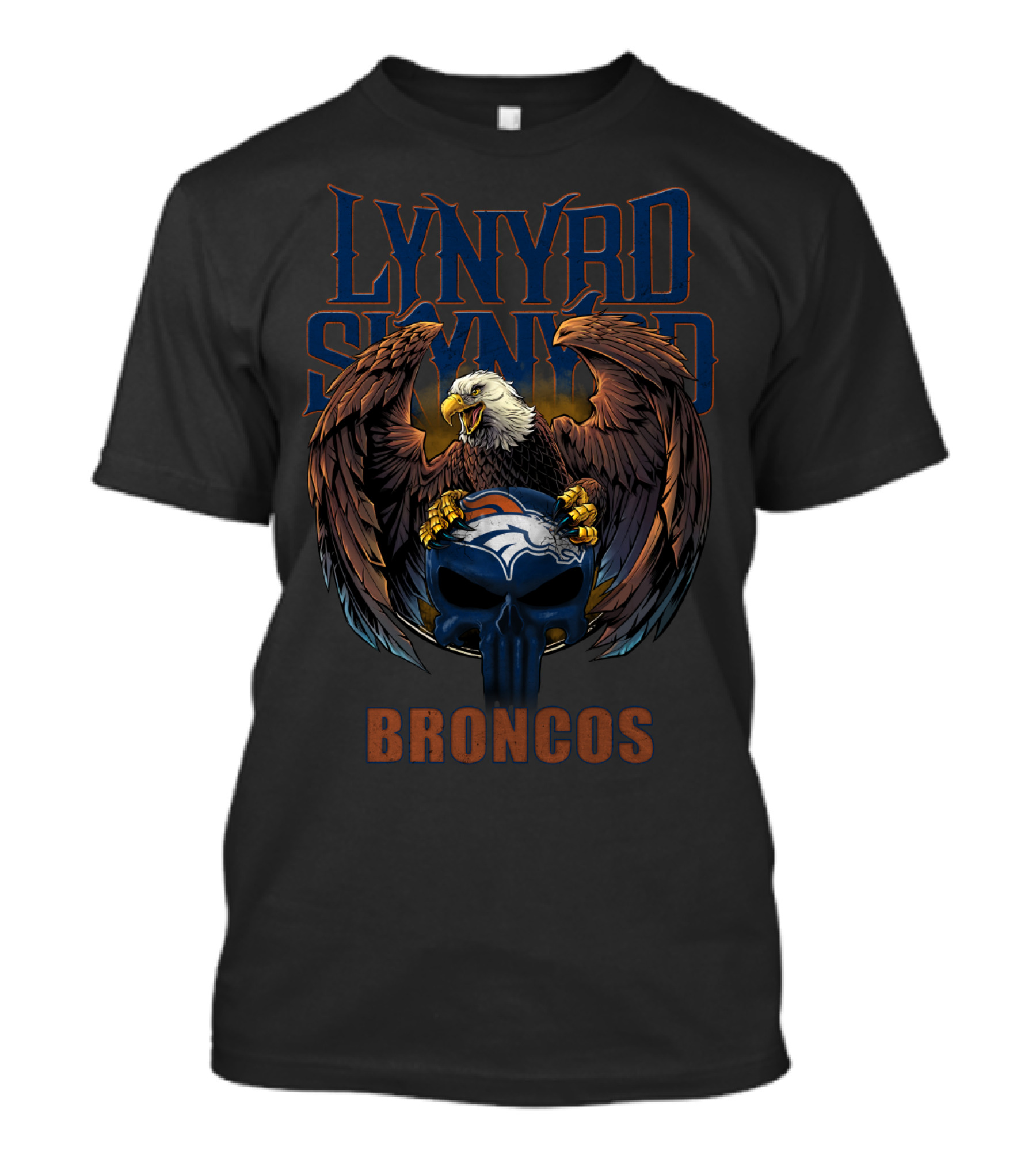 Lynyrd Skynyrd Denver Broncos Eagle T-Shirt