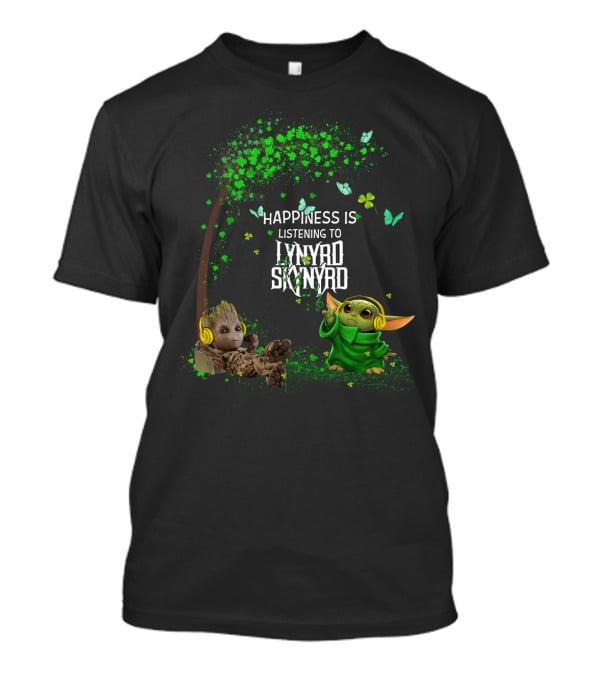 Happiness Is Listening To Lynyrd Skynyrd T-Shirt