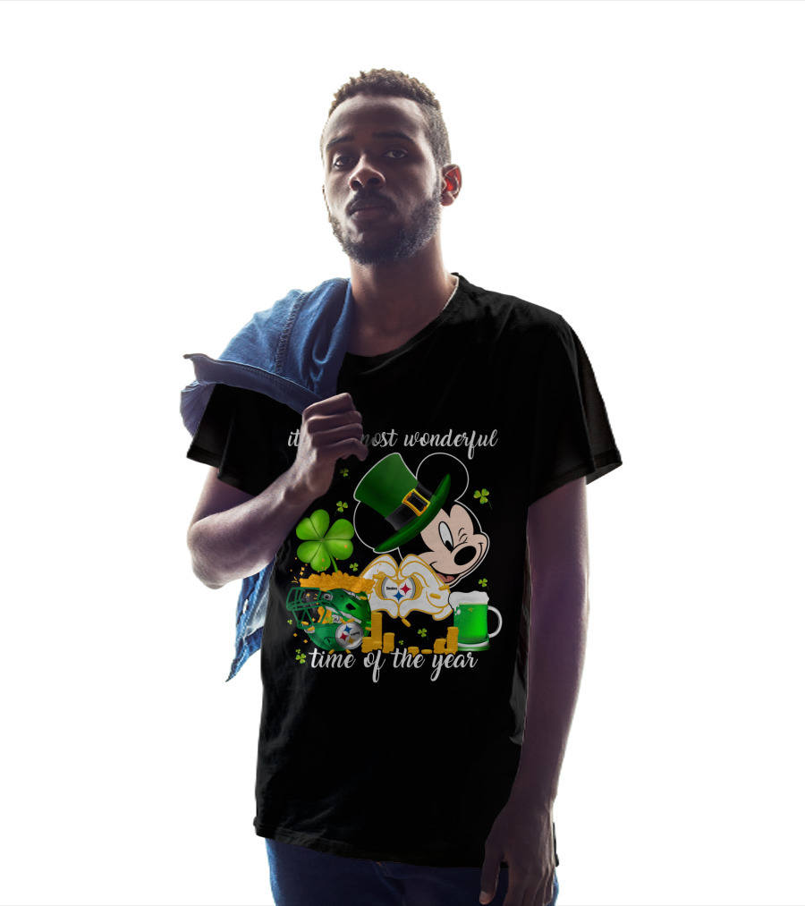 Mk-Pittsburgh Steelers It's The Most Wonderful Time Of The Year T-Shirt