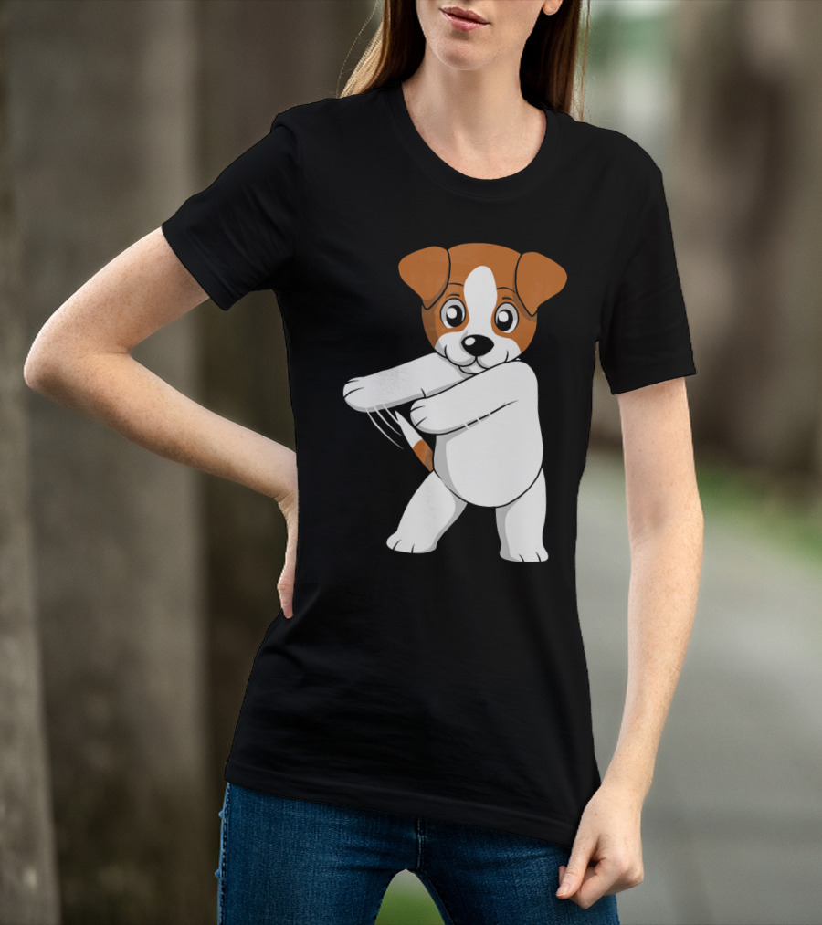 Jack Russell Terrier Dog Floss Dance Flossing T-Shirt