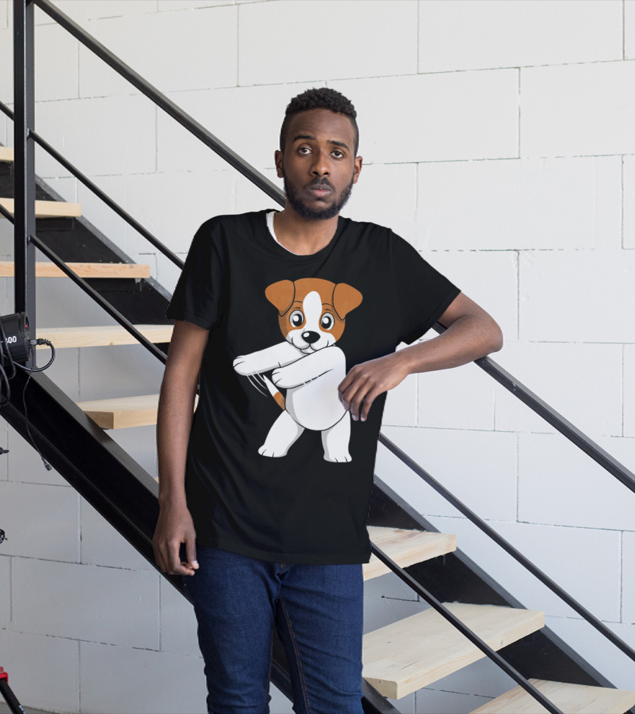 Jack Russell Terrier Dog Floss Dance Flossing T-Shirt