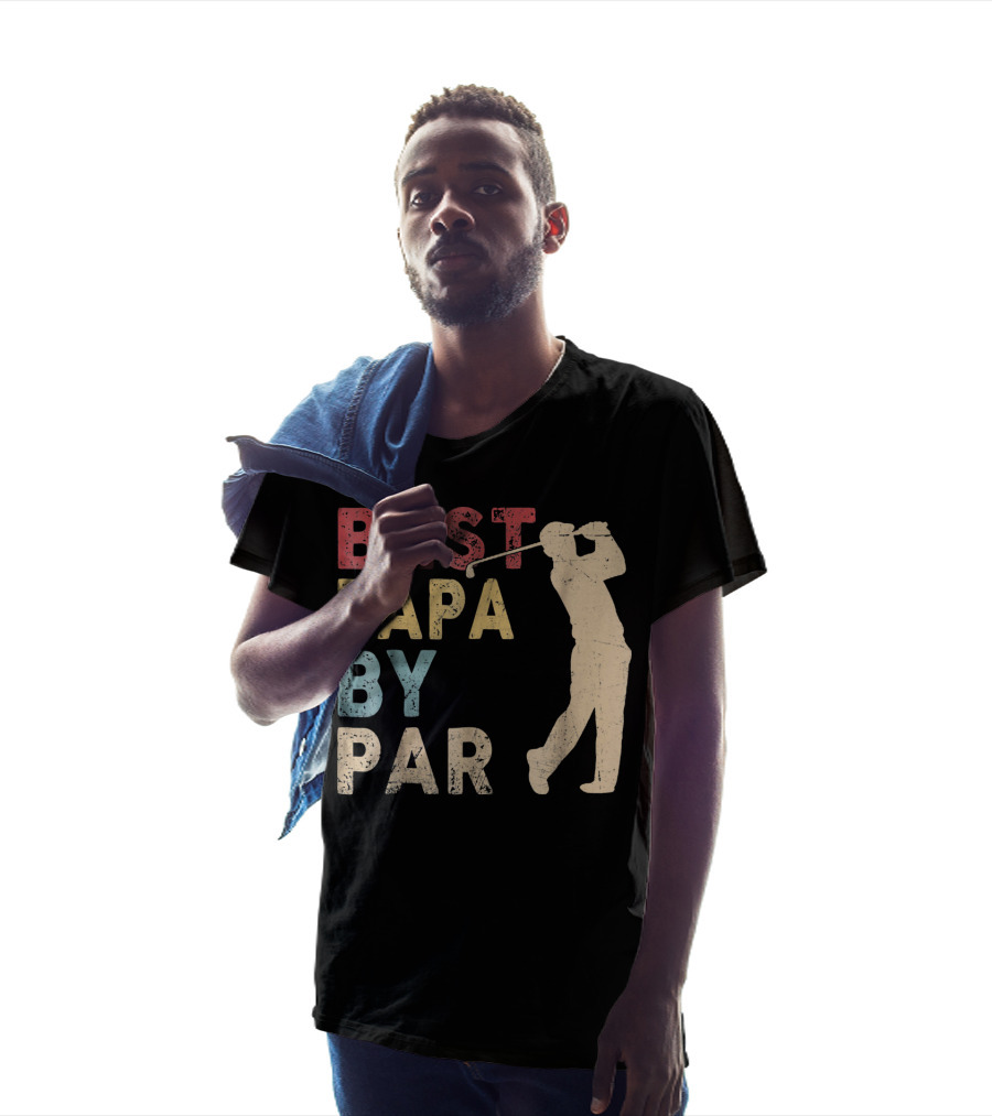 Best Papa By Par Golf T-Shirt